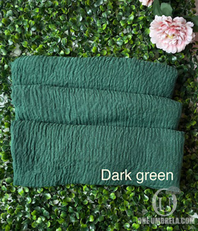 Dark Green-crimp