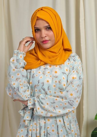 Daisy sky- Maxi abaya/dress - Image 3