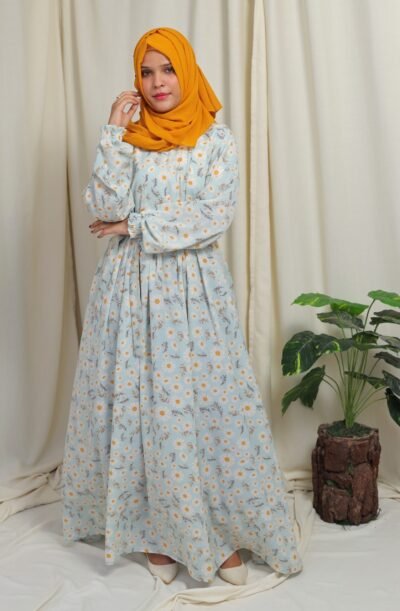 Daisy sky- Maxi abaya/dress - Image 6