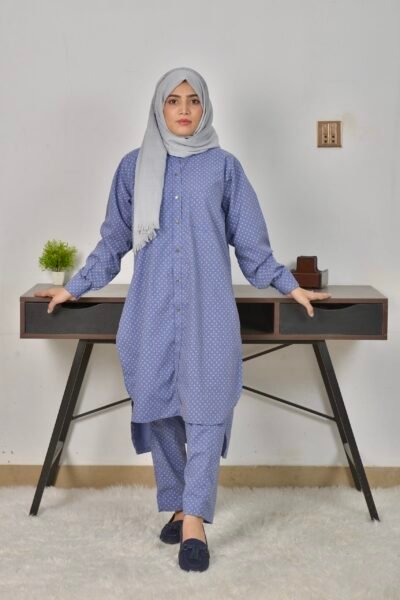 2 pc - Casual Pret (Light Blue)