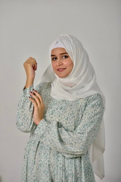 Sea Breeze Printed- Maxi/abaya - Image 2