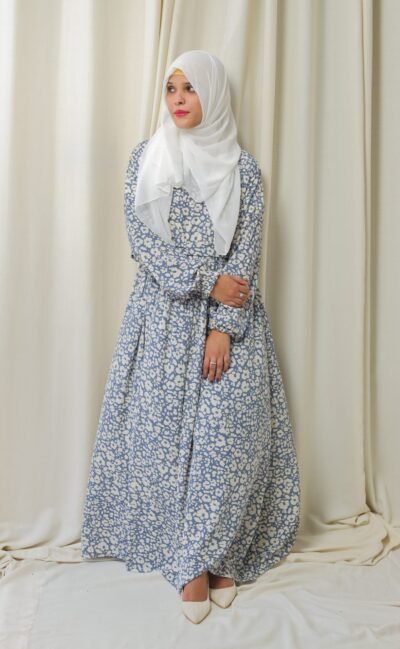 Blue sky- Maxi abaya/dress - Image 2