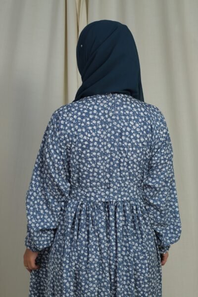 Blue blossom- Maxi abaya/dress - Image 6