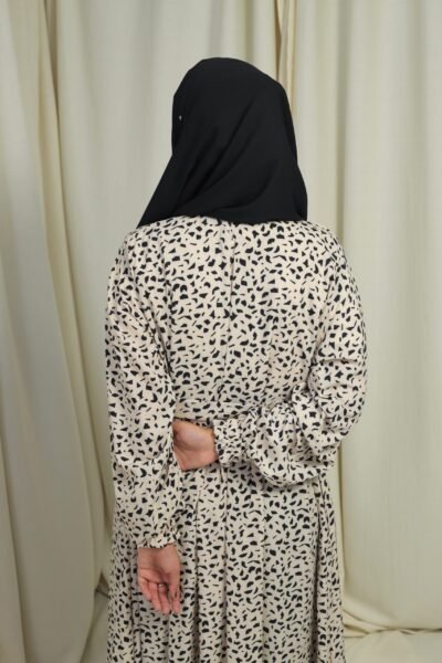 Off white mosaic- Maxi abaya/dress - Image 7