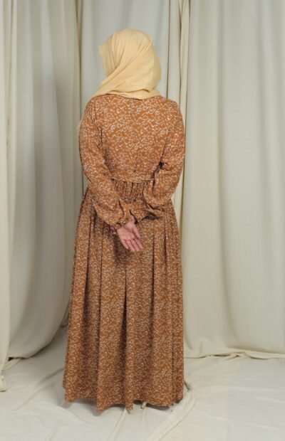 Caramel grace- Maxi abaya/dress - Image 3