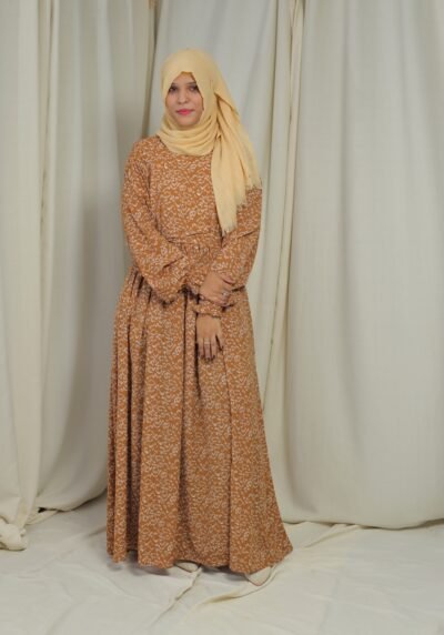 Caramel grace- Maxi abaya/dress - Image 5